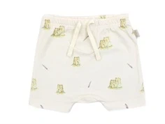 Petit Piao castle shorts print
